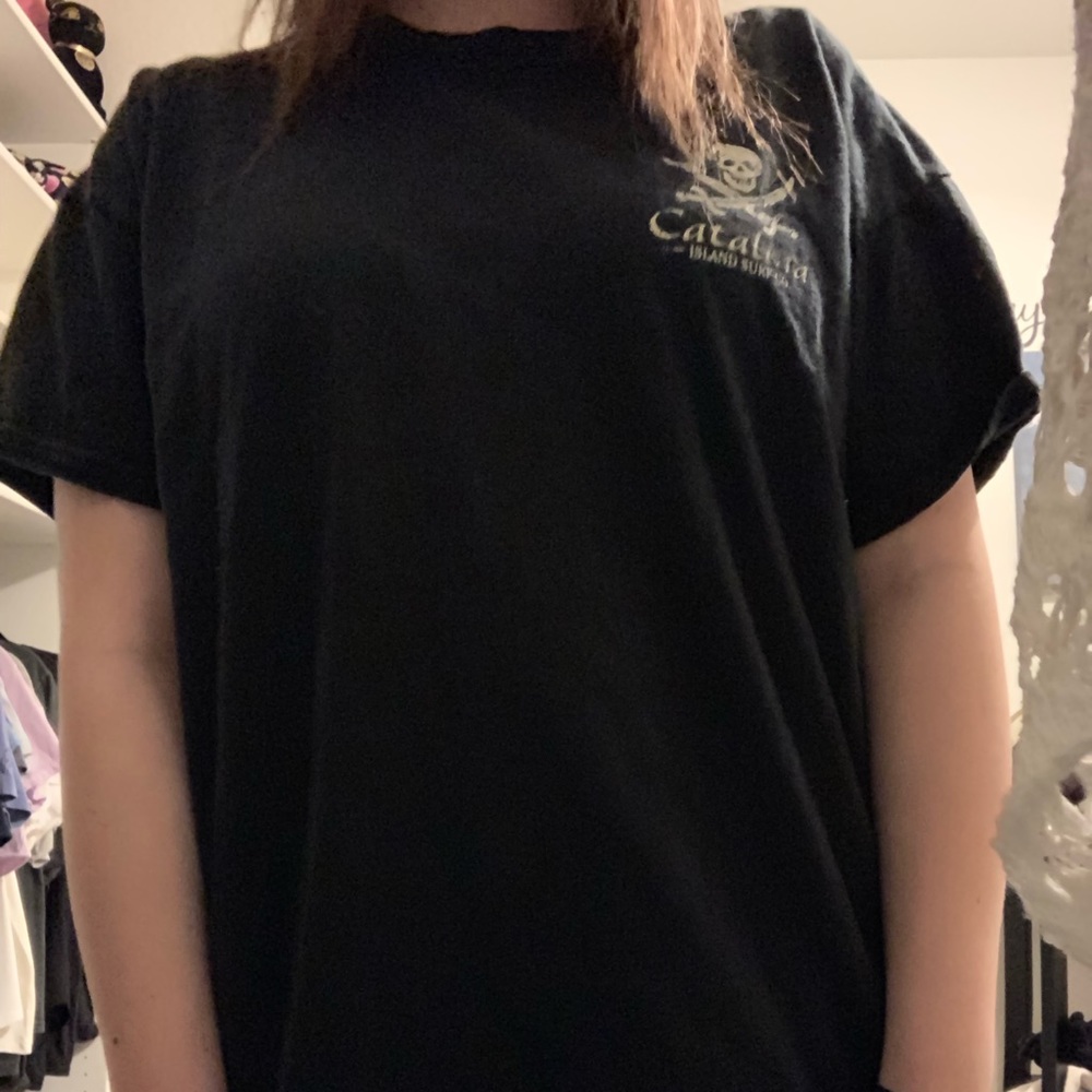 Catalina island black shirt